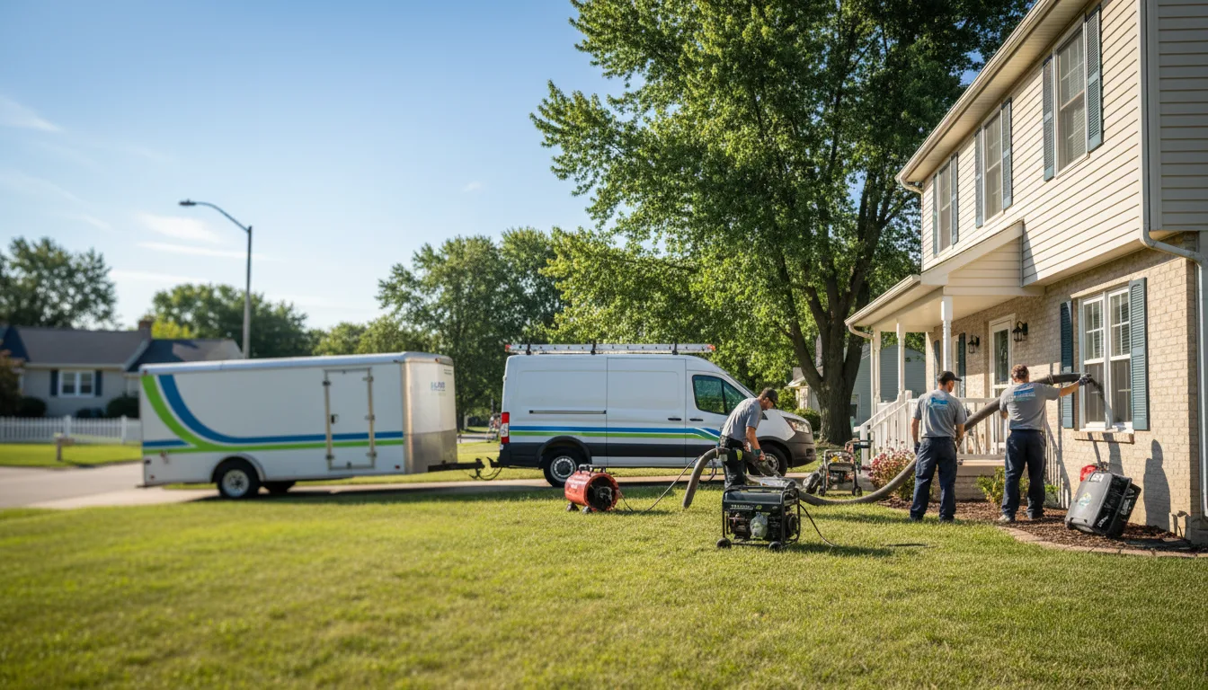 Flooded Basement Restoration And Cleanup With Repair in Fort Yates, ND near me